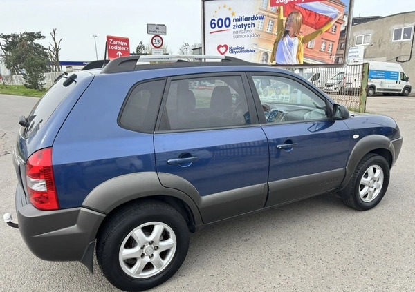 Hyundai Tucson cena 16400 przebieg: 190000, rok produkcji 2004 z Szczecin małe 407